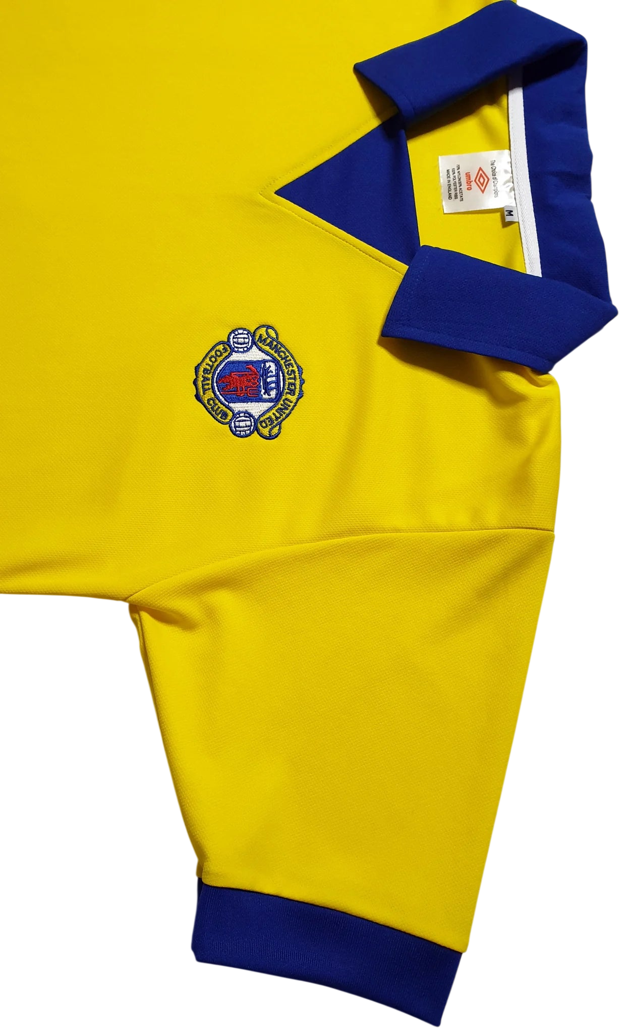 Manchester United 1972 Yellow Away Shirt
