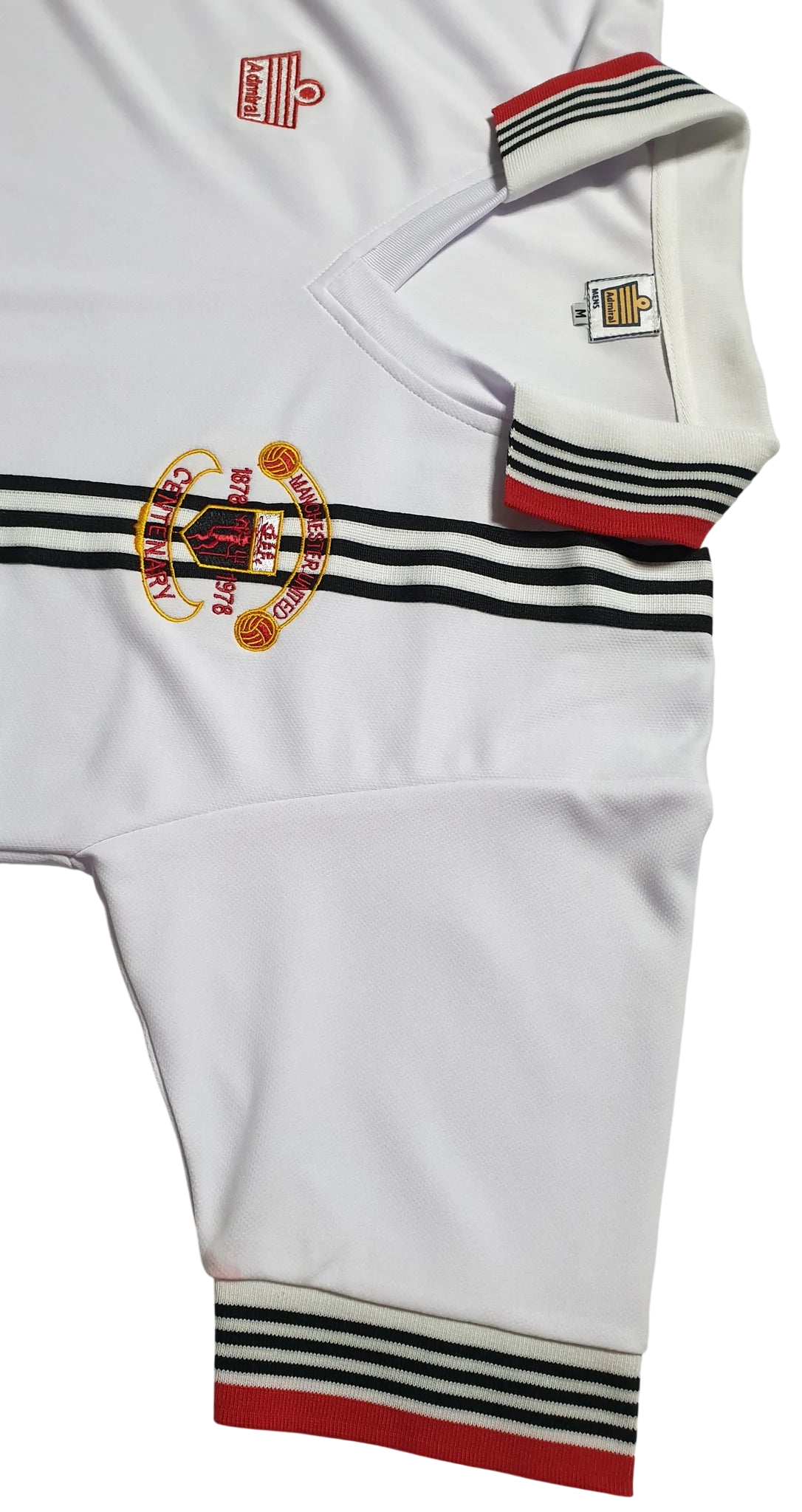 Manchester United 1978 Centenary White Away Shirt