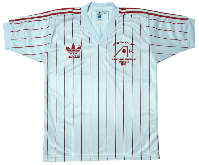 Aberdeen 1983 European Cup Winners Cup Final Away Shirt
