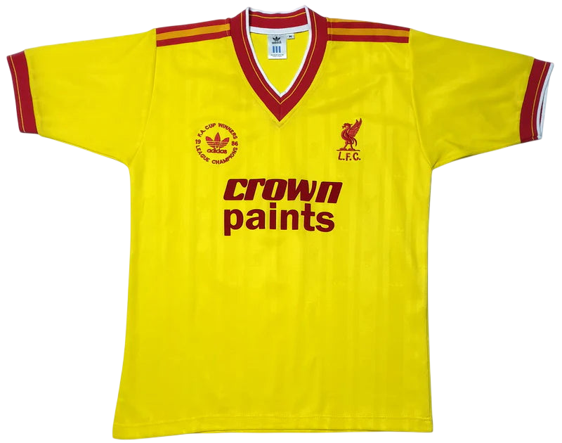 Liverpool 1986 Double Winning Away Shirt