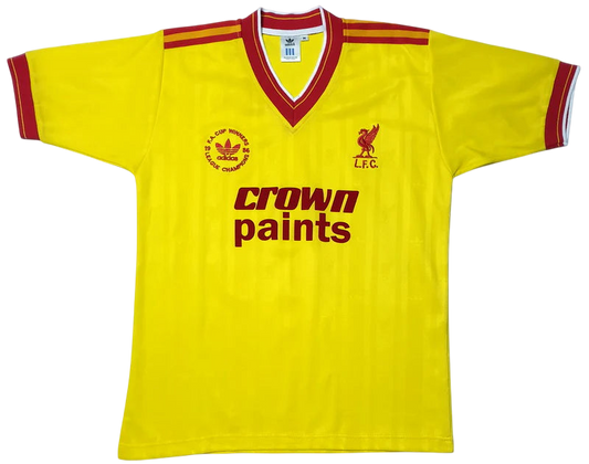 Liverpool 1986 Double Winning Away Shirt