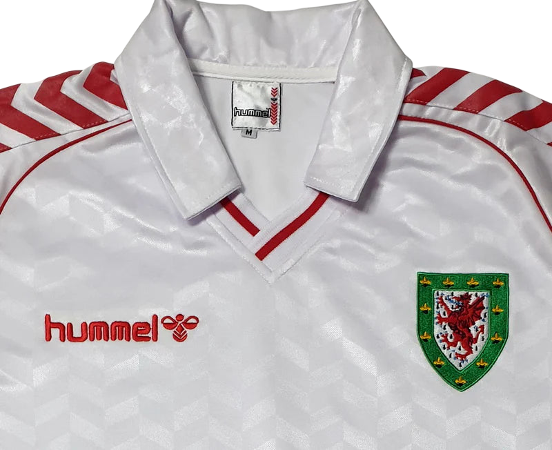 Wales 1987 White Away Shirt
