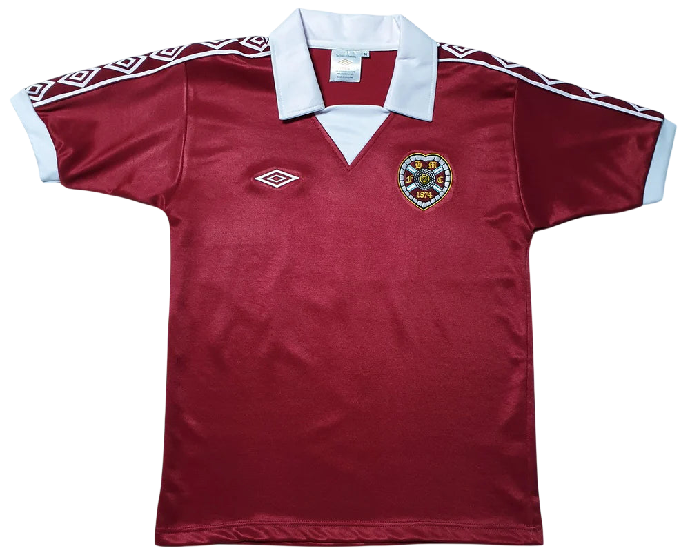 Heart Of Midlothian 1980 Home Shirt