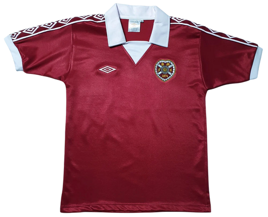 Heart Of Midlothian 1980 Home Shirt