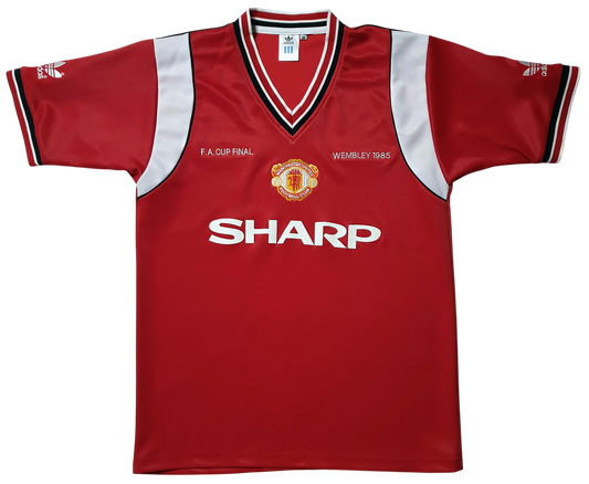 Manchester United 1985 FA Cup Final Home Shirt