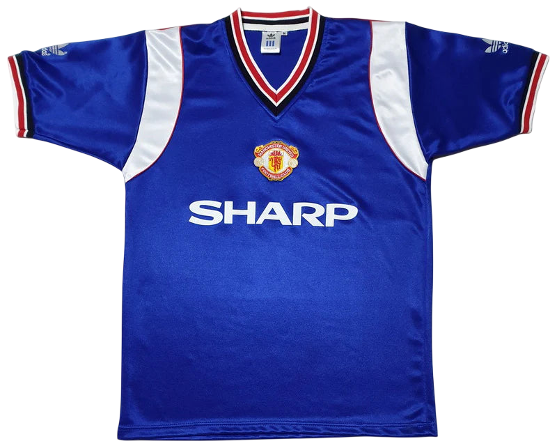 Manchester United 1984 Blue Away Shirt