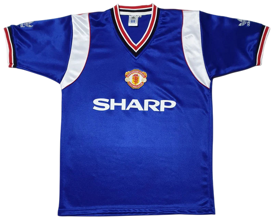 Manchester United 1984 Blue Away Shirt