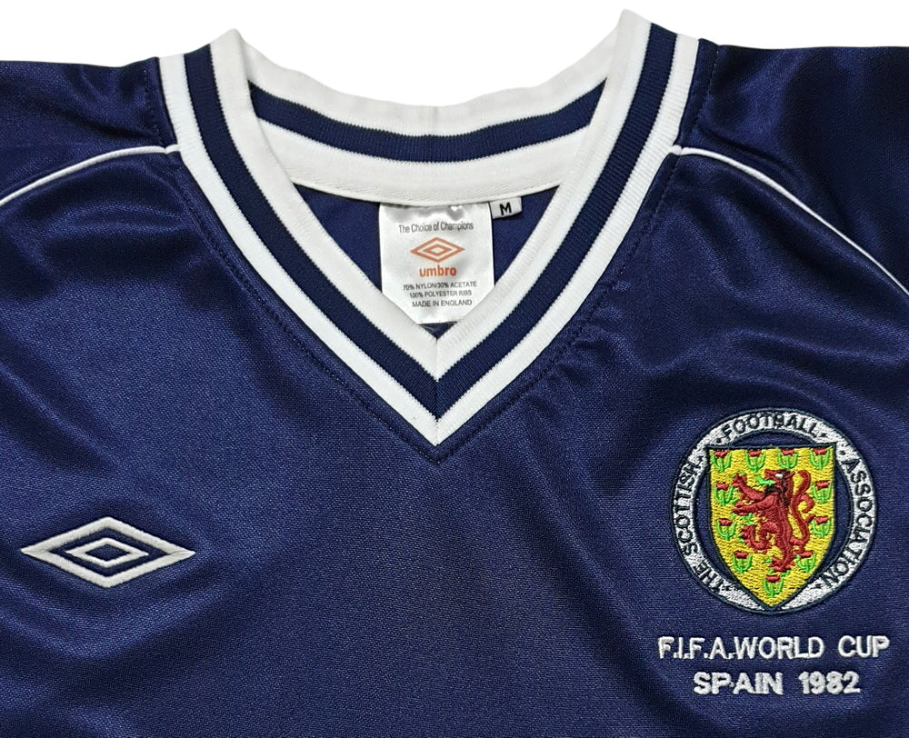 Scotland 1982 World Cup Home Shirt