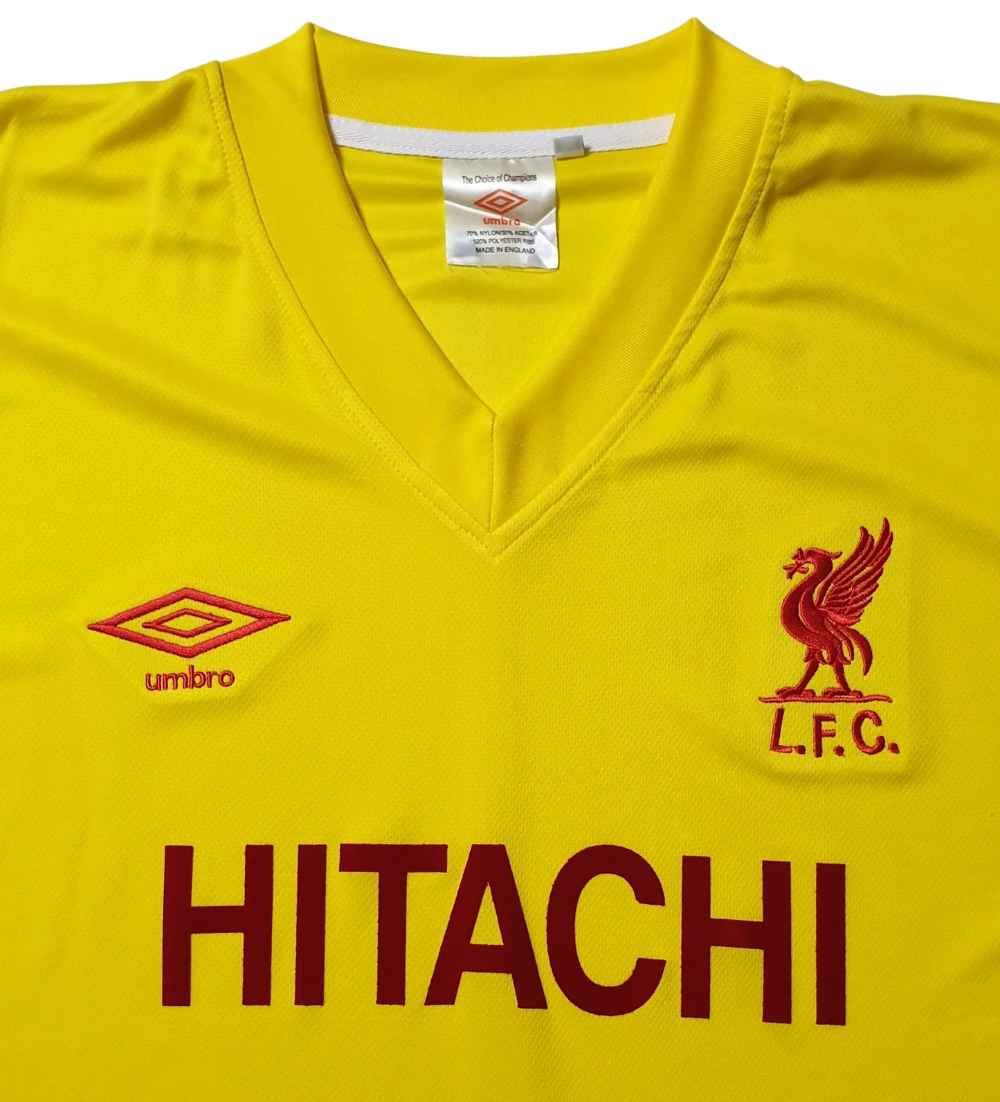 Liverpool 1980 Yellow Away Shirt