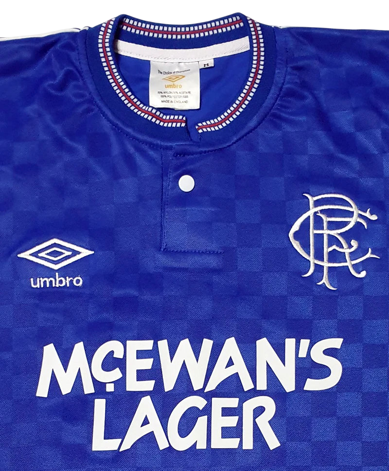 Rangers 1987 Home Shirt