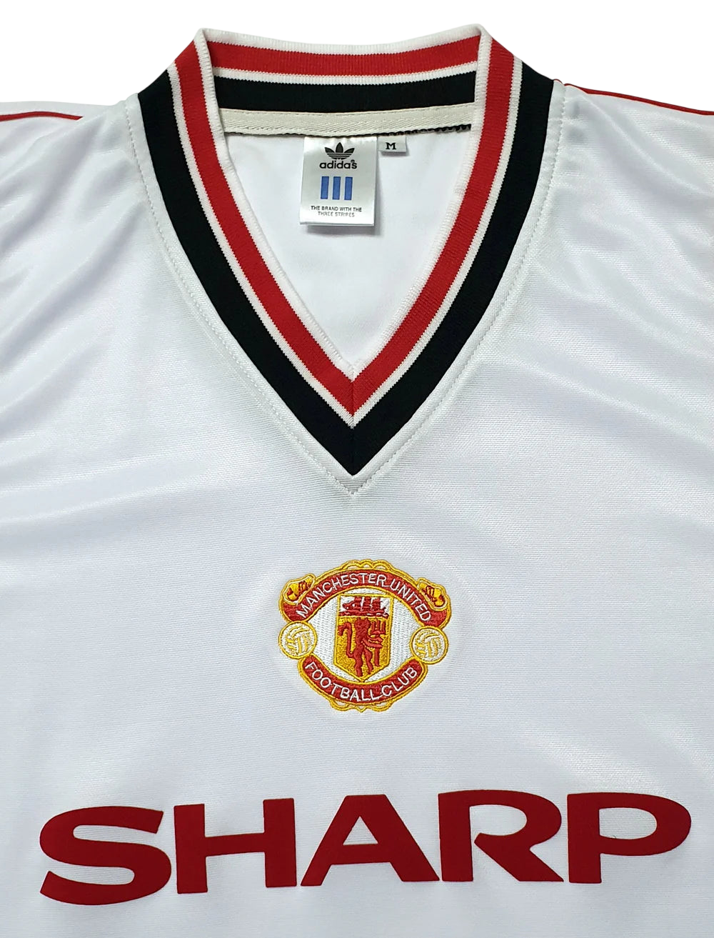 Manchester United 1984 White Away Shirt