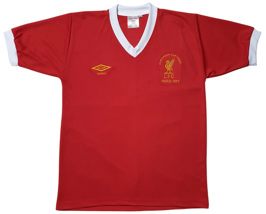Liverpool 1981 European Cup Home Shirt