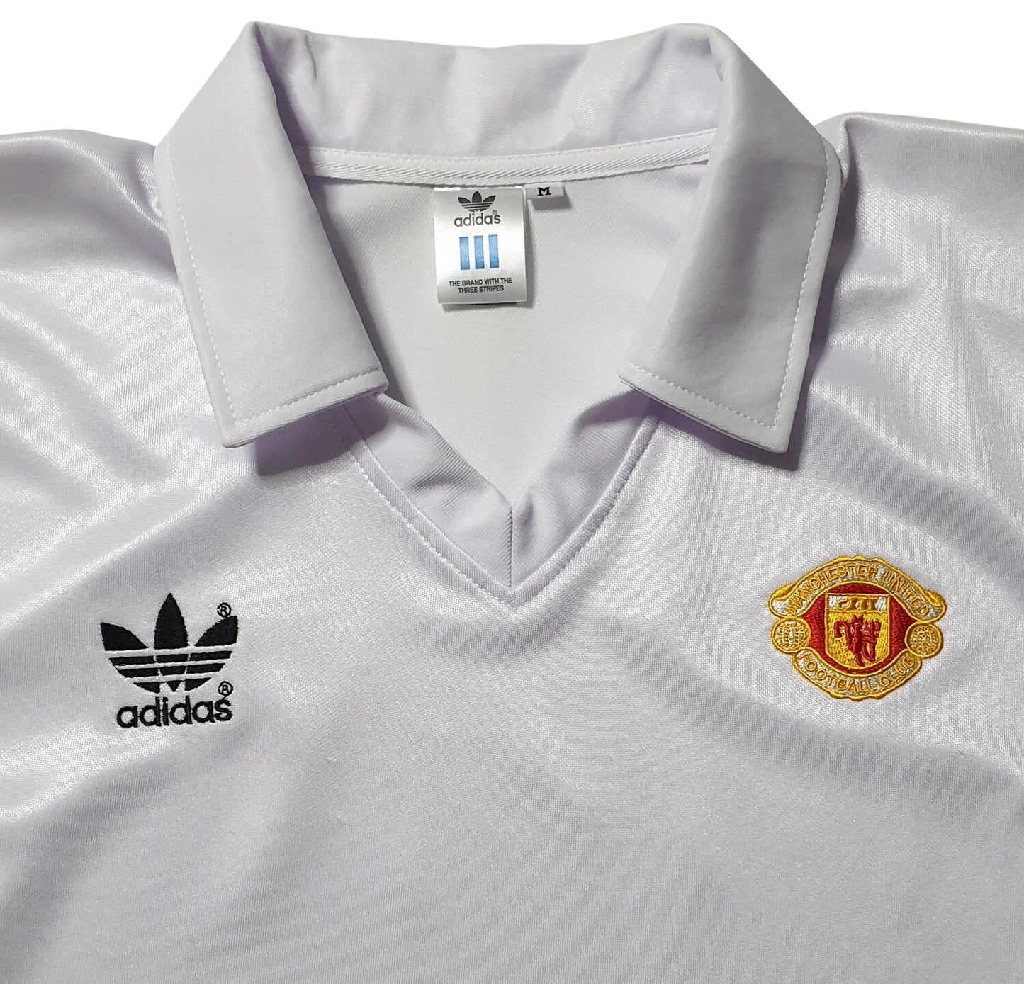 Manchester United 1980 White Away Shirt
