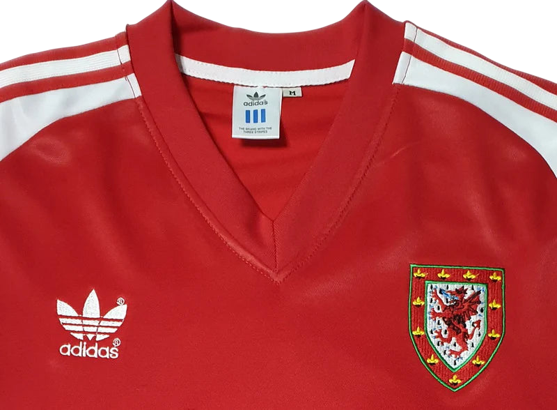 Wales 1982 Long Sleeve Home Shirt