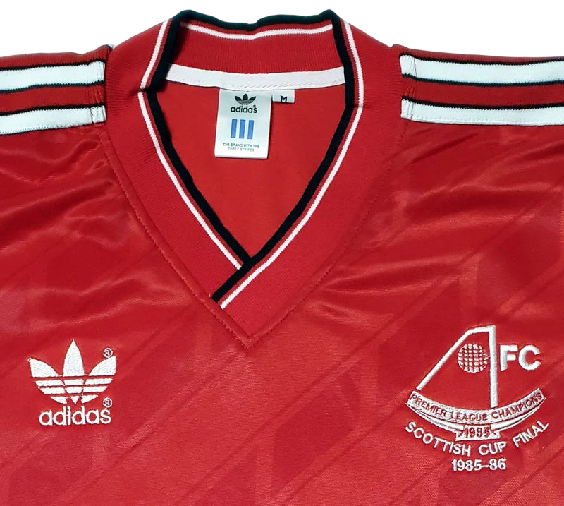 Aberdeen 1985-1986 Scottish FA Cup Final Home Shirt
