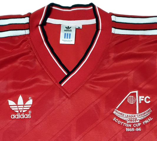 Aberdeen 1985-1986 Scottish FA Cup Final Home Shirt