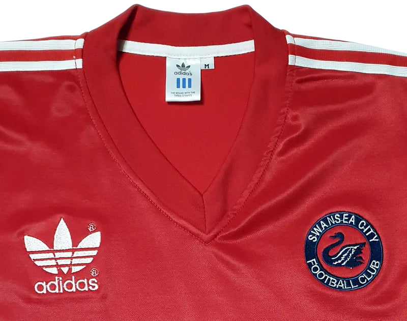 Swansea City 1980 Red Away Shirt