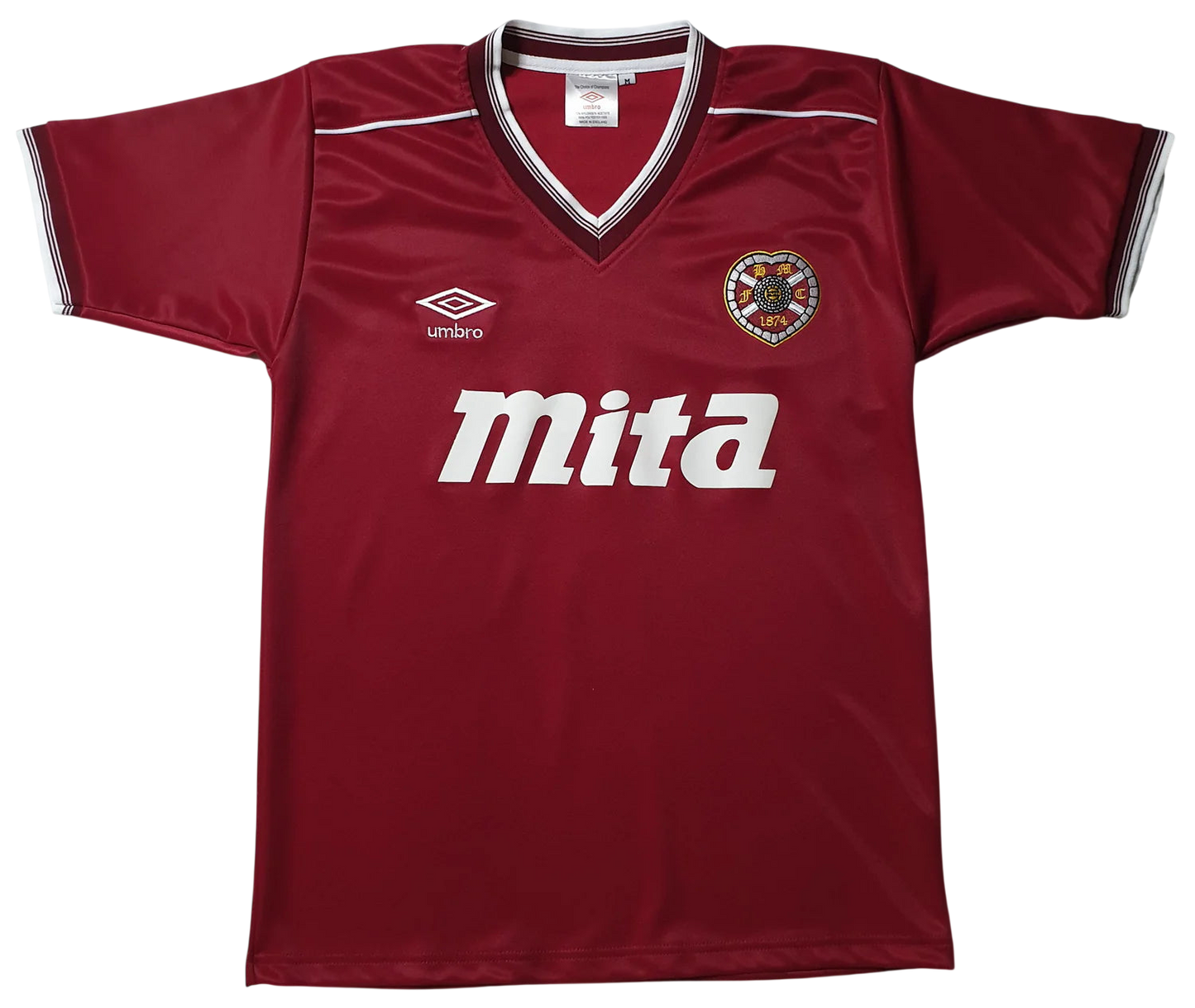 Heart Of Midlothian 1985 Home Shirt