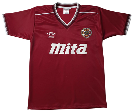 Heart Of Midlothian 1985 Home Shirt
