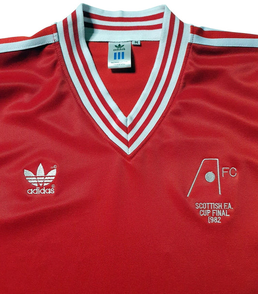 Aberdeen 1982 Scottish FA Cup Final Home Shirt