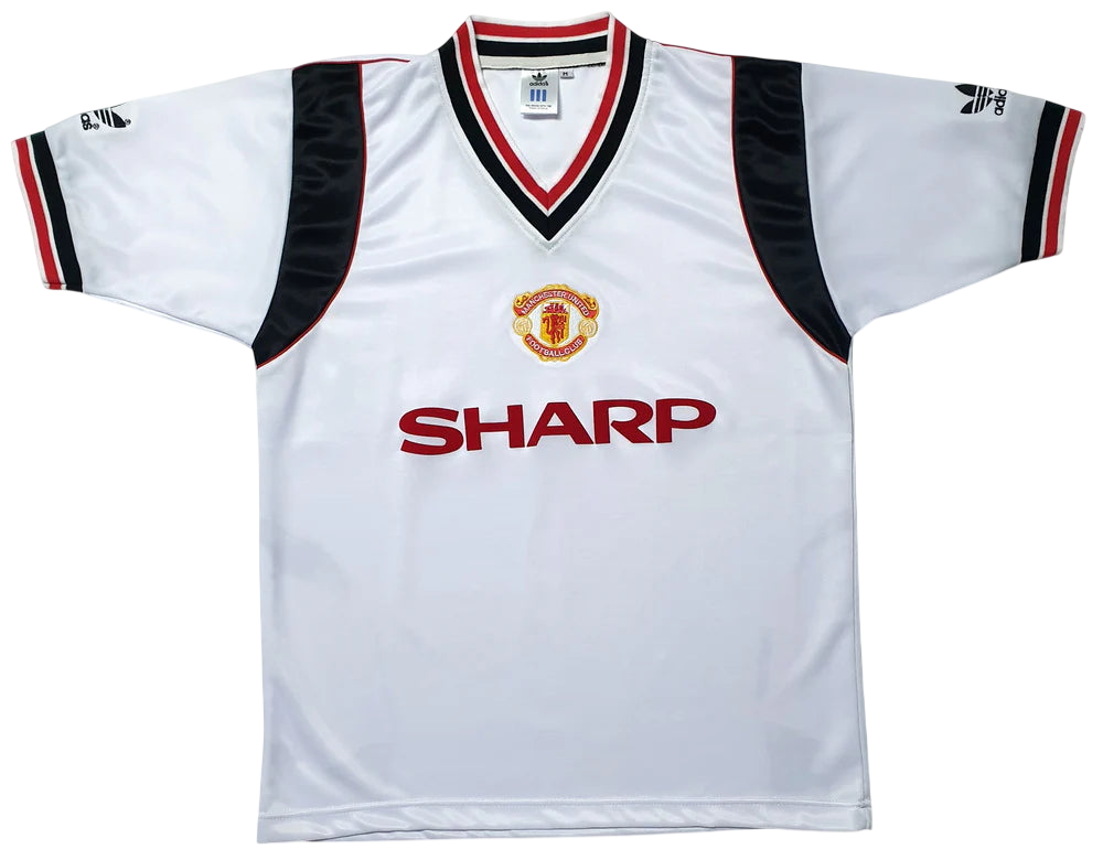Manchester United 1984 White Away Shirt