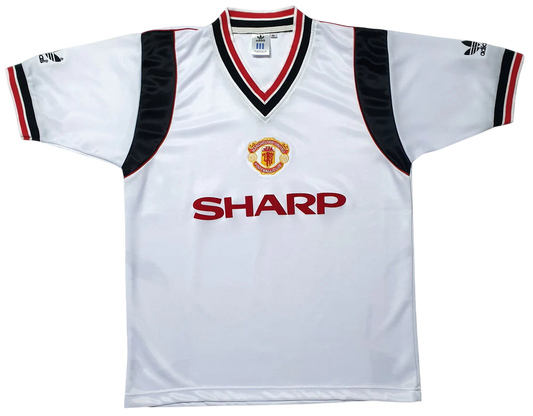 Manchester United 1984 White Away Shirt