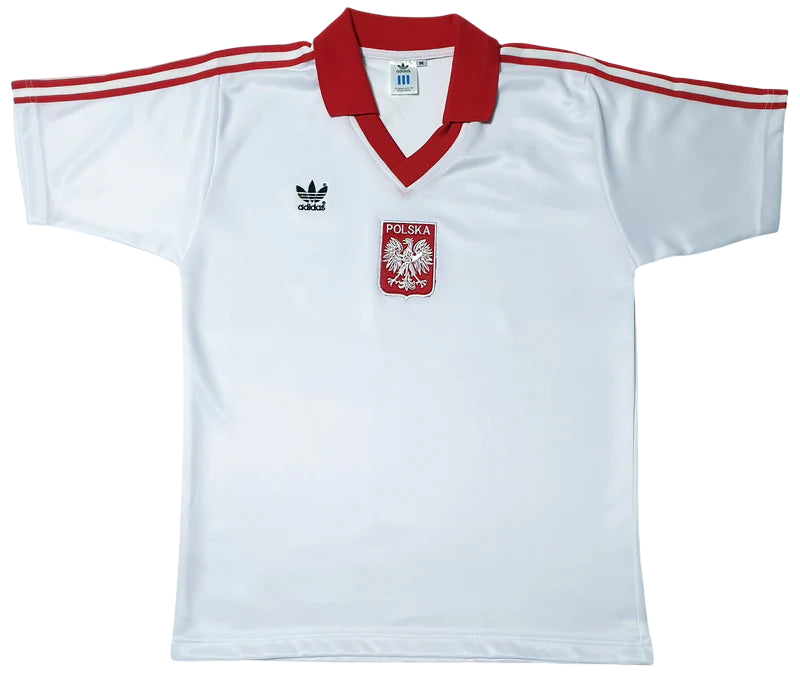 Poland 1982 World Cup Home Shirt