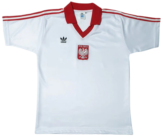 Poland 1982 World Cup Home Shirt