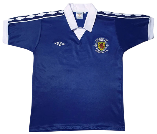 Scotland 1978 World Cup Home Shirt