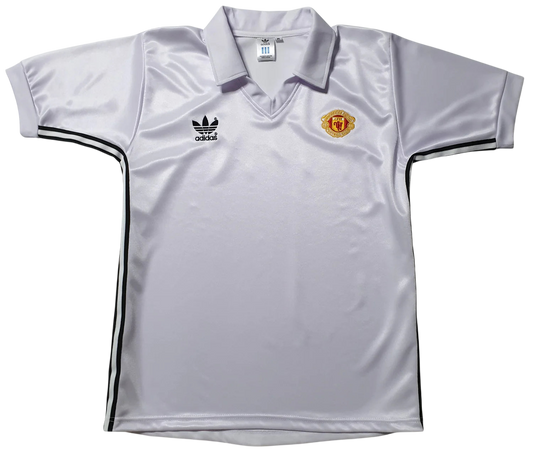 Manchester United 1980 White Away Shirt