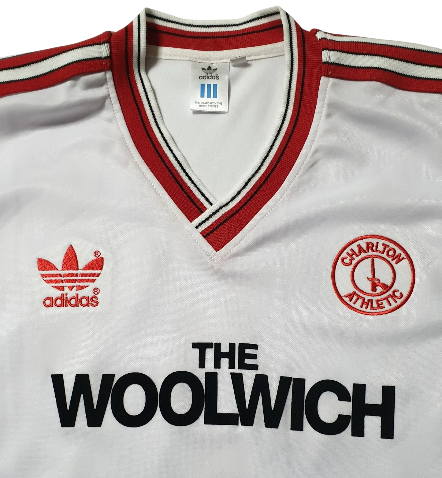 Charlton Athletic 1986 White Away Shirt
