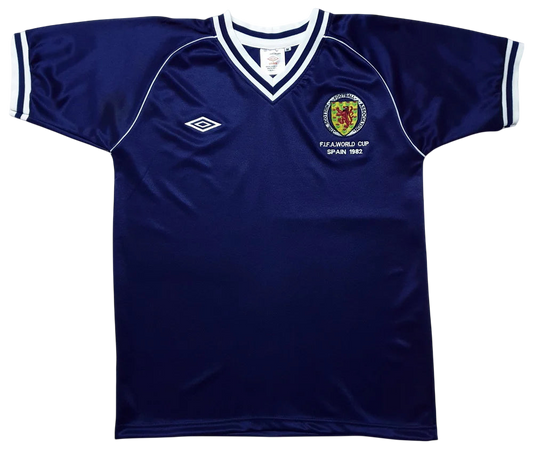 Scotland 1982 World Cup Home Shirt