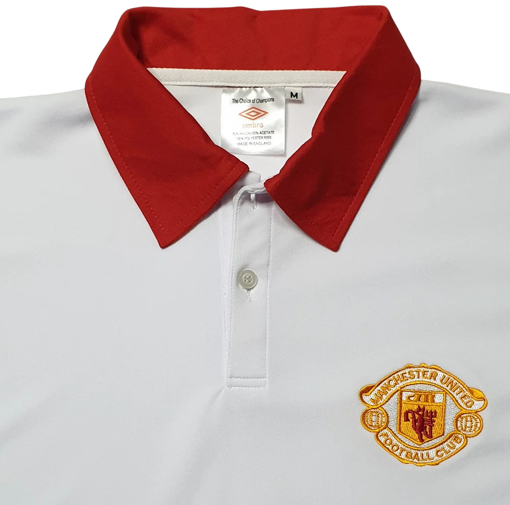 Manchester United 1974 White Away Shirt