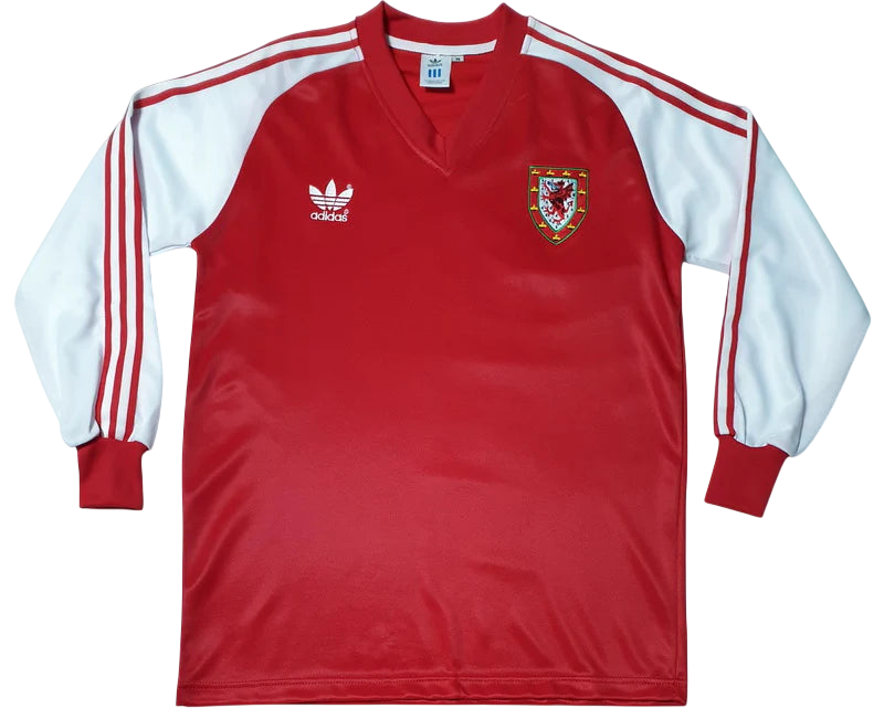 Wales 1982 Long Sleeve Home Shirt