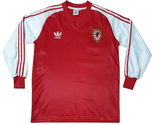 Wales 1982 Long Sleeve Home Shirt