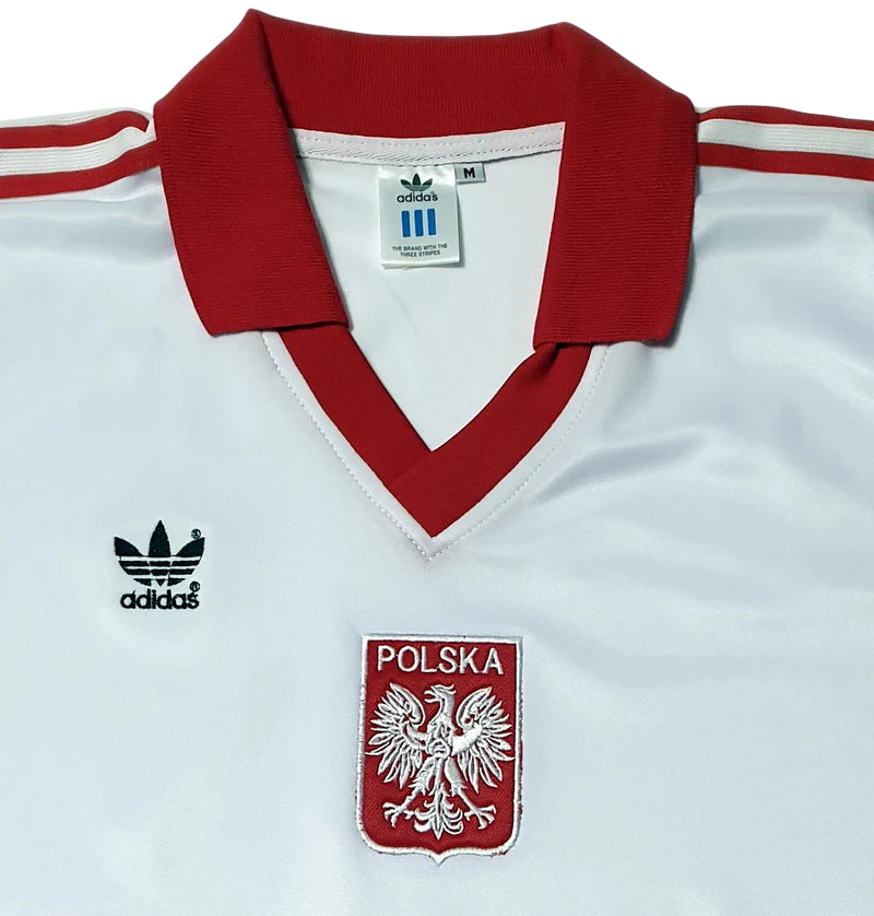 Poland 1982 World Cup Home Shirt
