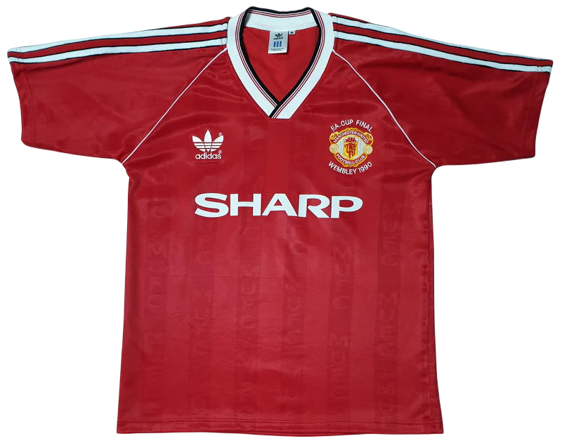 Manchester United 1990 FA Cup Final Home Shirt