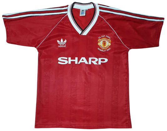 Manchester United 1990 FA Cup Final Home Shirt