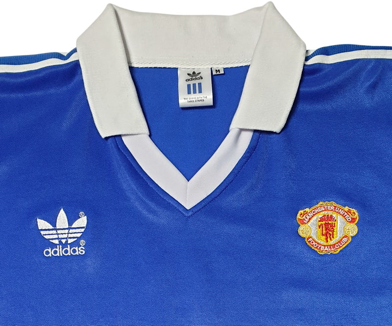 Manchester United 1980 Blue Away Shirt