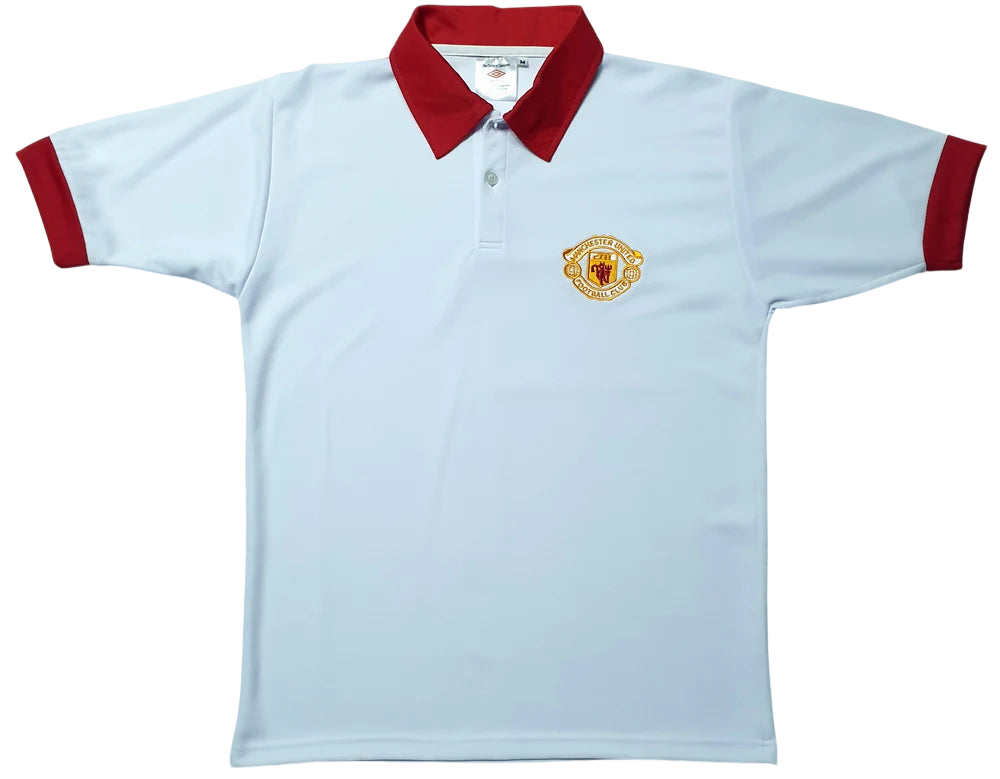 Manchester United 1974 White Away Shirt