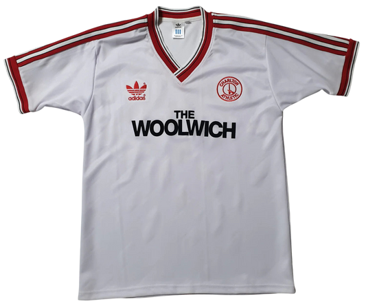 Charlton Athletic 1986 White Away Shirt