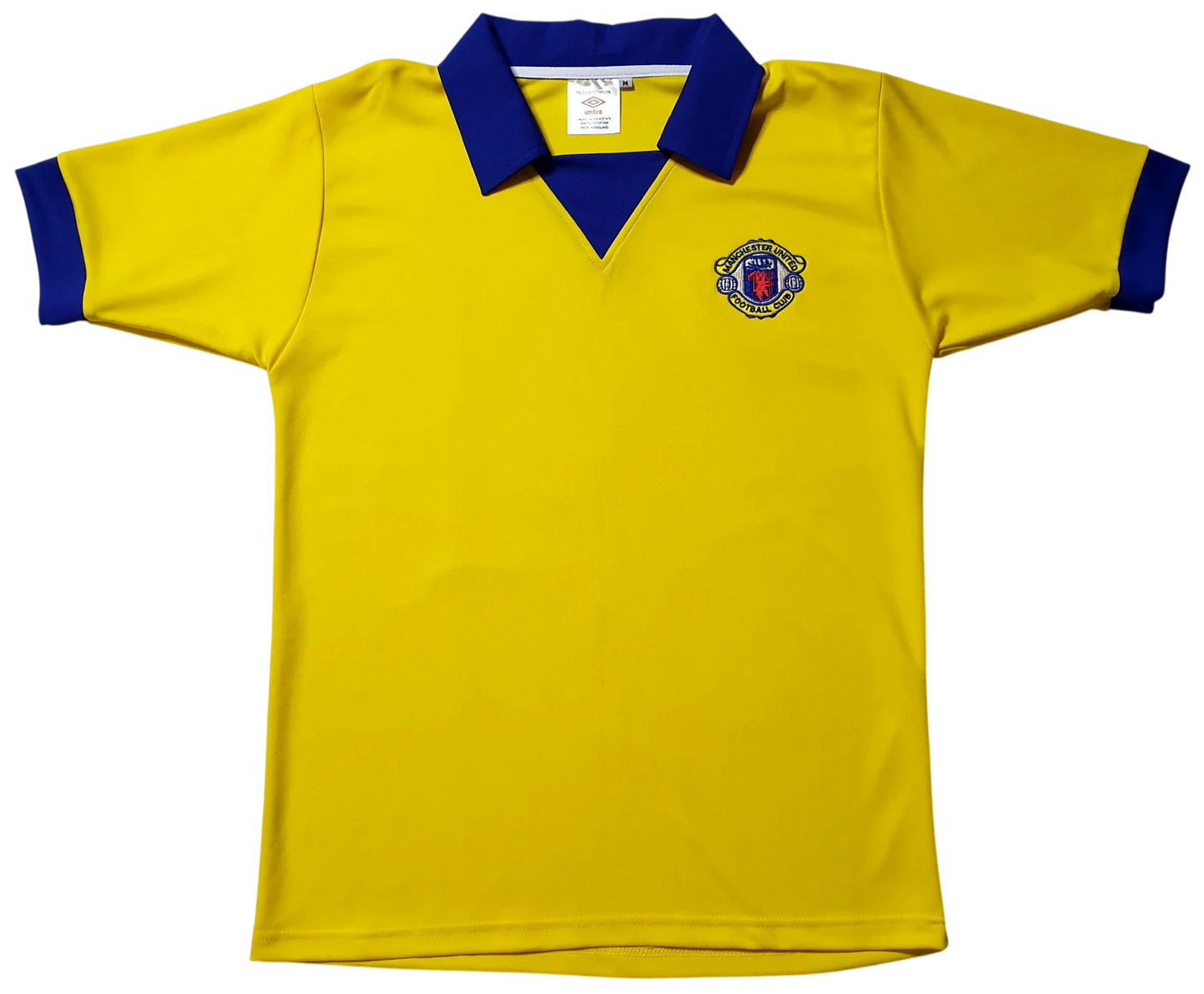 Manchester United 1972 Yellow Away Shirt