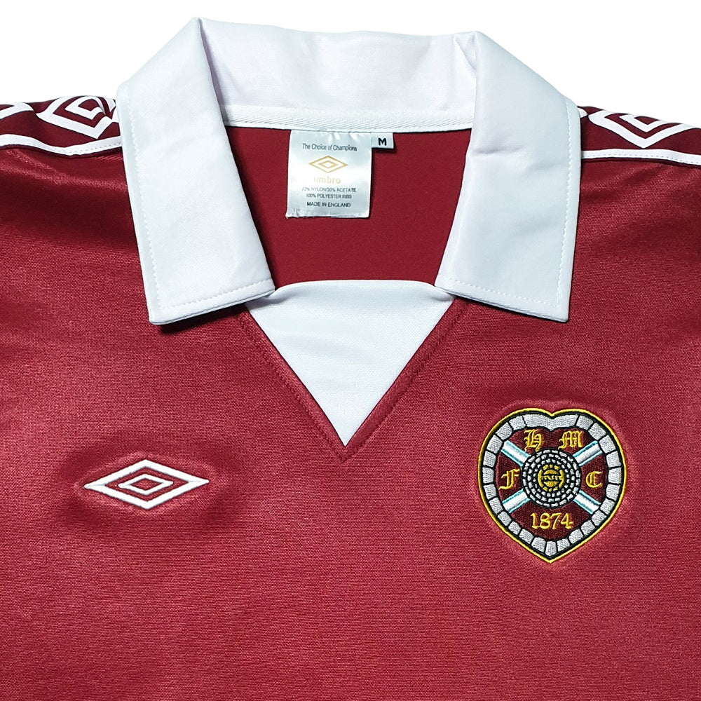 Heart Of Midlothian 1980 Home Shirt