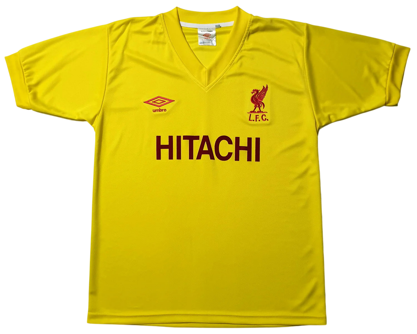 Liverpool 1980 Yellow Away Shirt