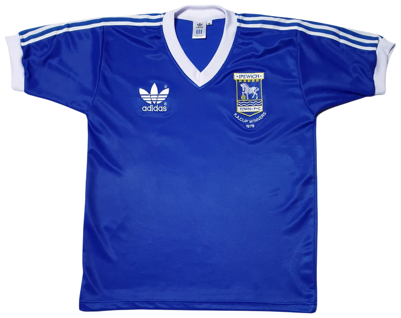 Ipswich Town 1978 FA Cup Winners Home Shirt
