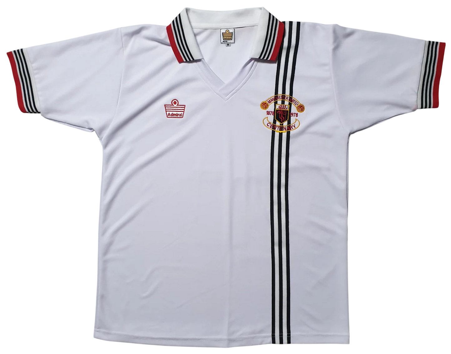 Manchester United 1978 Centenary White Away Shirt
