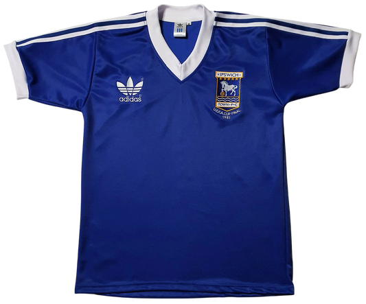 Ipswich Town 1981 UEFA Cup Final Home Shirt