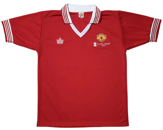 Manchester United 1977 Silver Jubilee Home Shirt