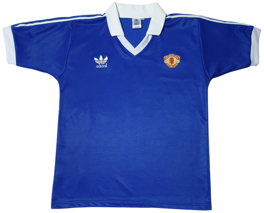 Manchester United 1980 Blue Away Shirt