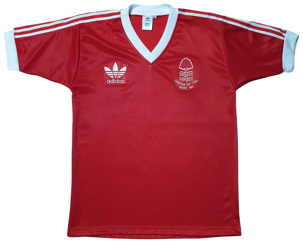 Nottingham Forest 1980 European Cup Final Home Shirt